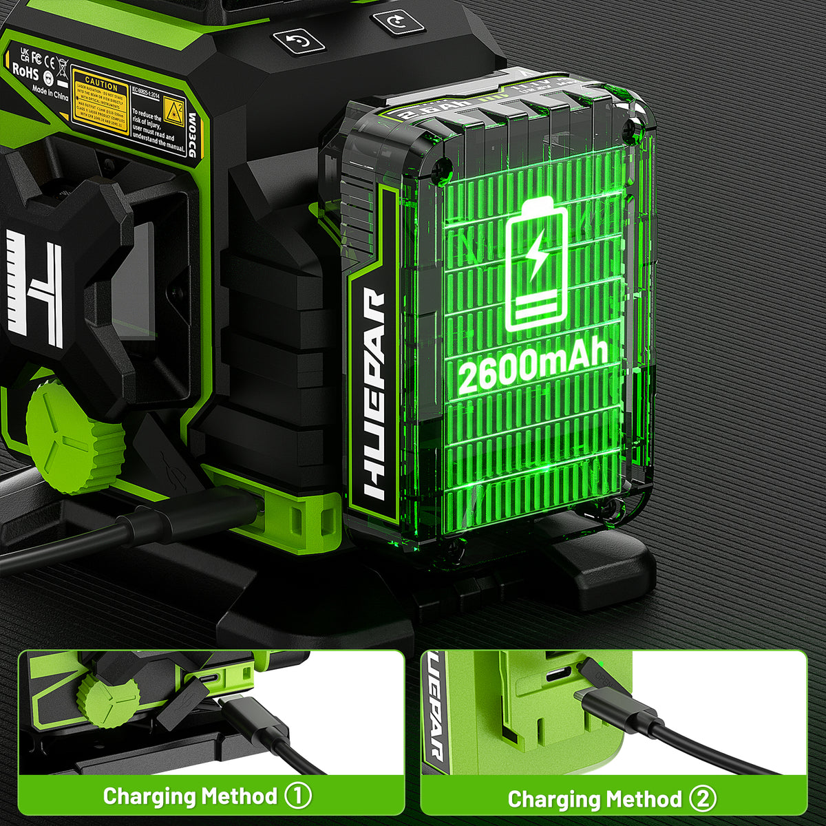 Huepar W03CG Laserniveau