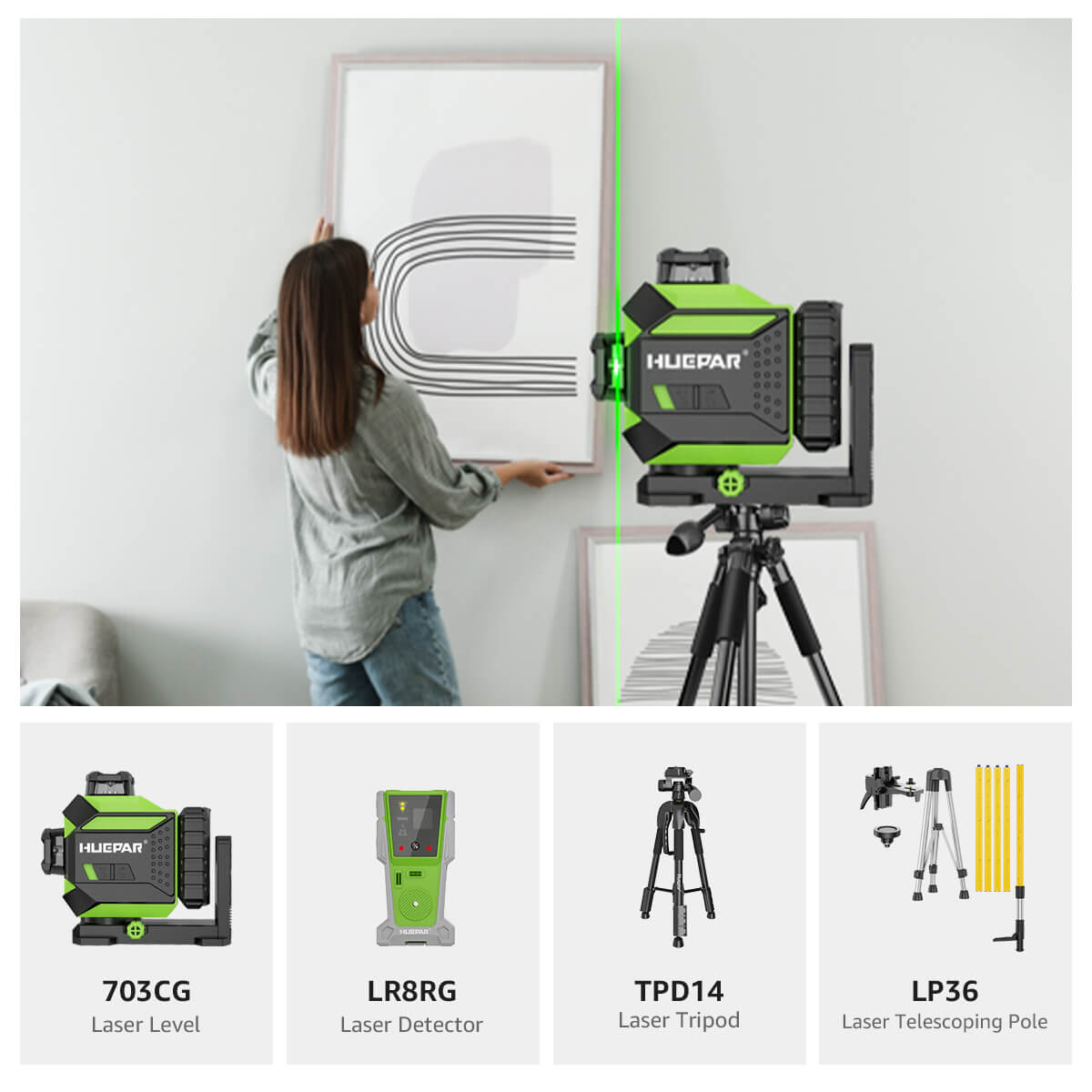 Huepar 703CG Profi-Set