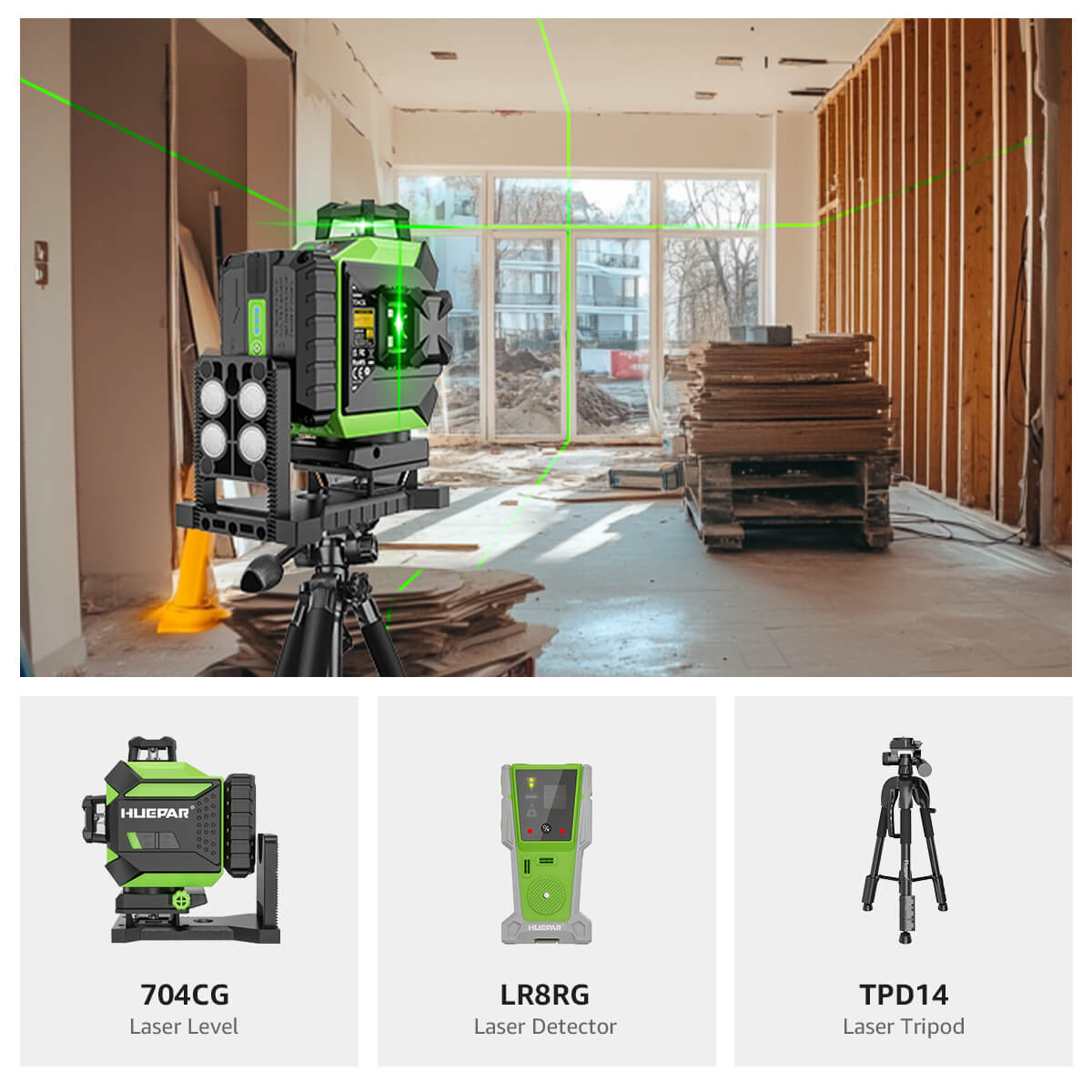 Huepar 704CG Advanced-Set