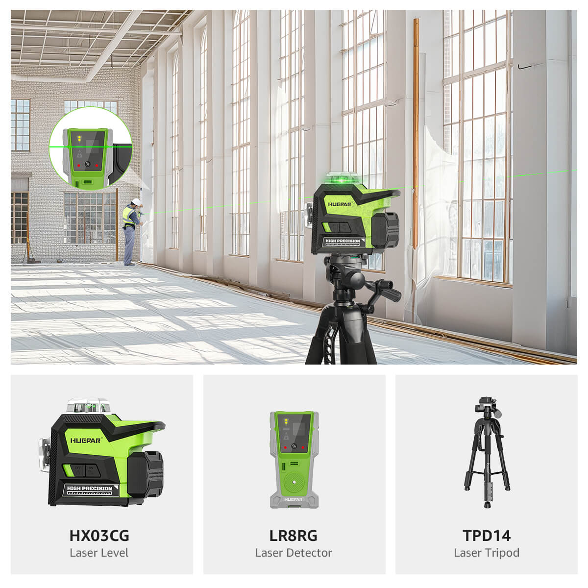 Huepar HX03CG Advanced-Set