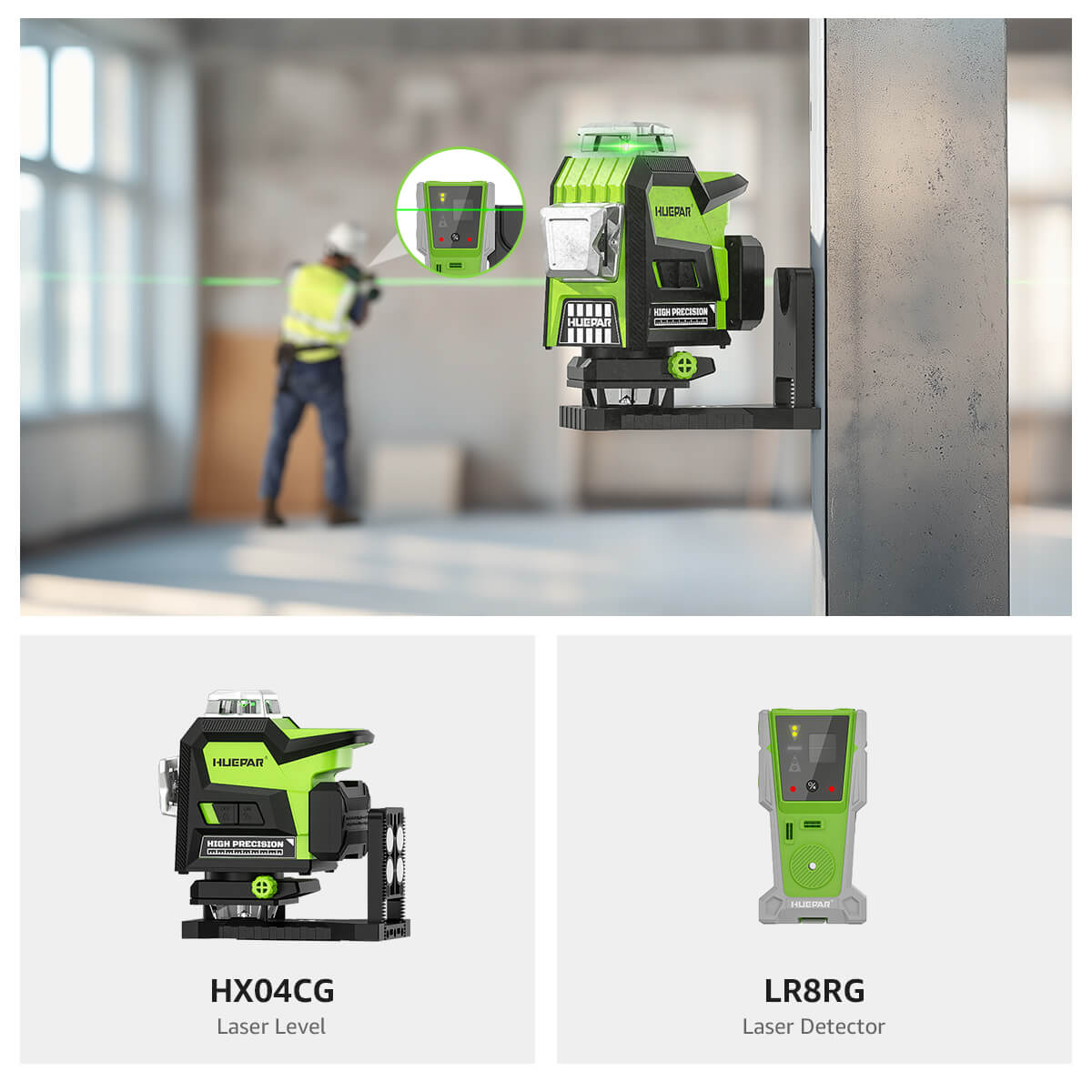 Huepar HX04CG Starter-Set