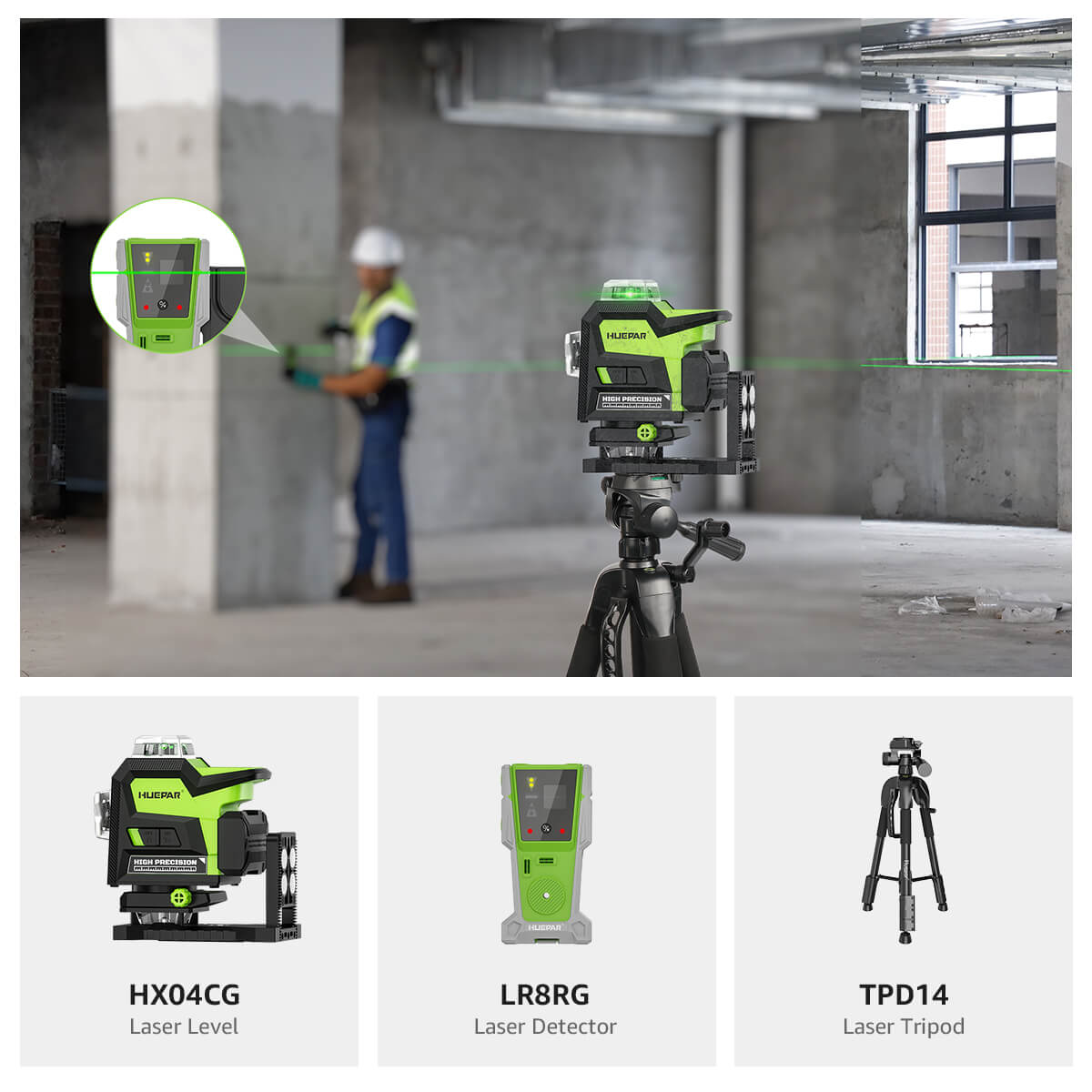 Huepar HX04CG Advanced-Set