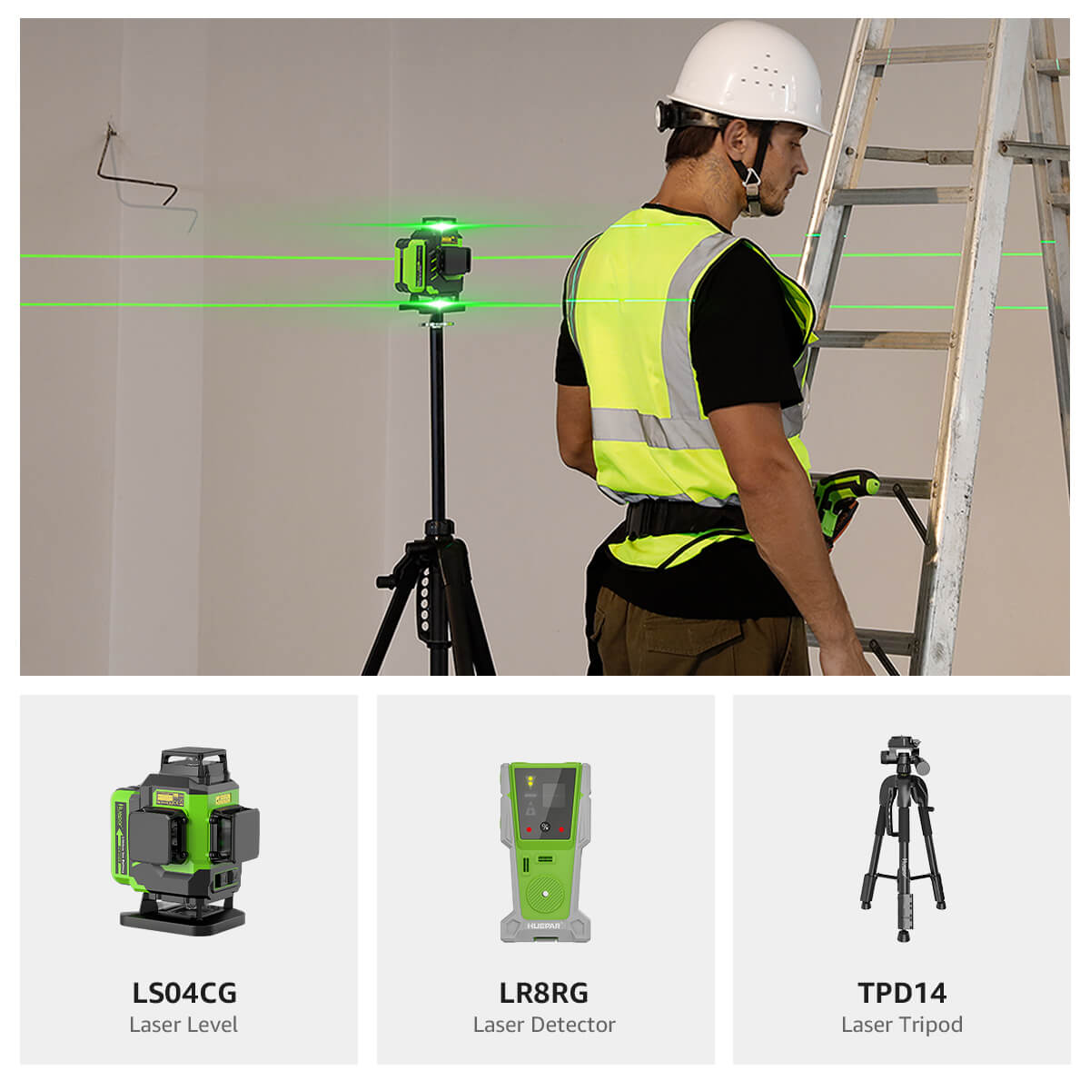 Huepar LS04CG Advanced-Set