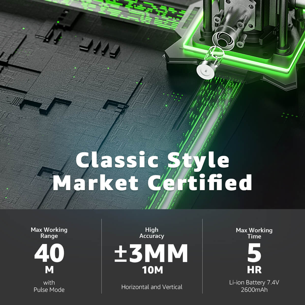 Huepar S04CG Profi-Set