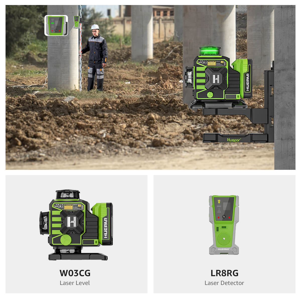 Huepar W03CG Starter-Set