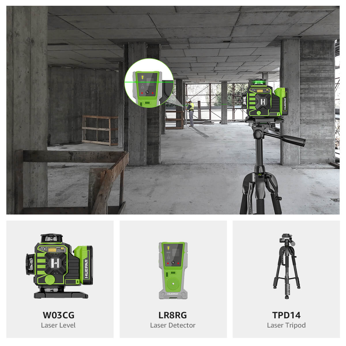 Huepar W03CG Advanced-Set