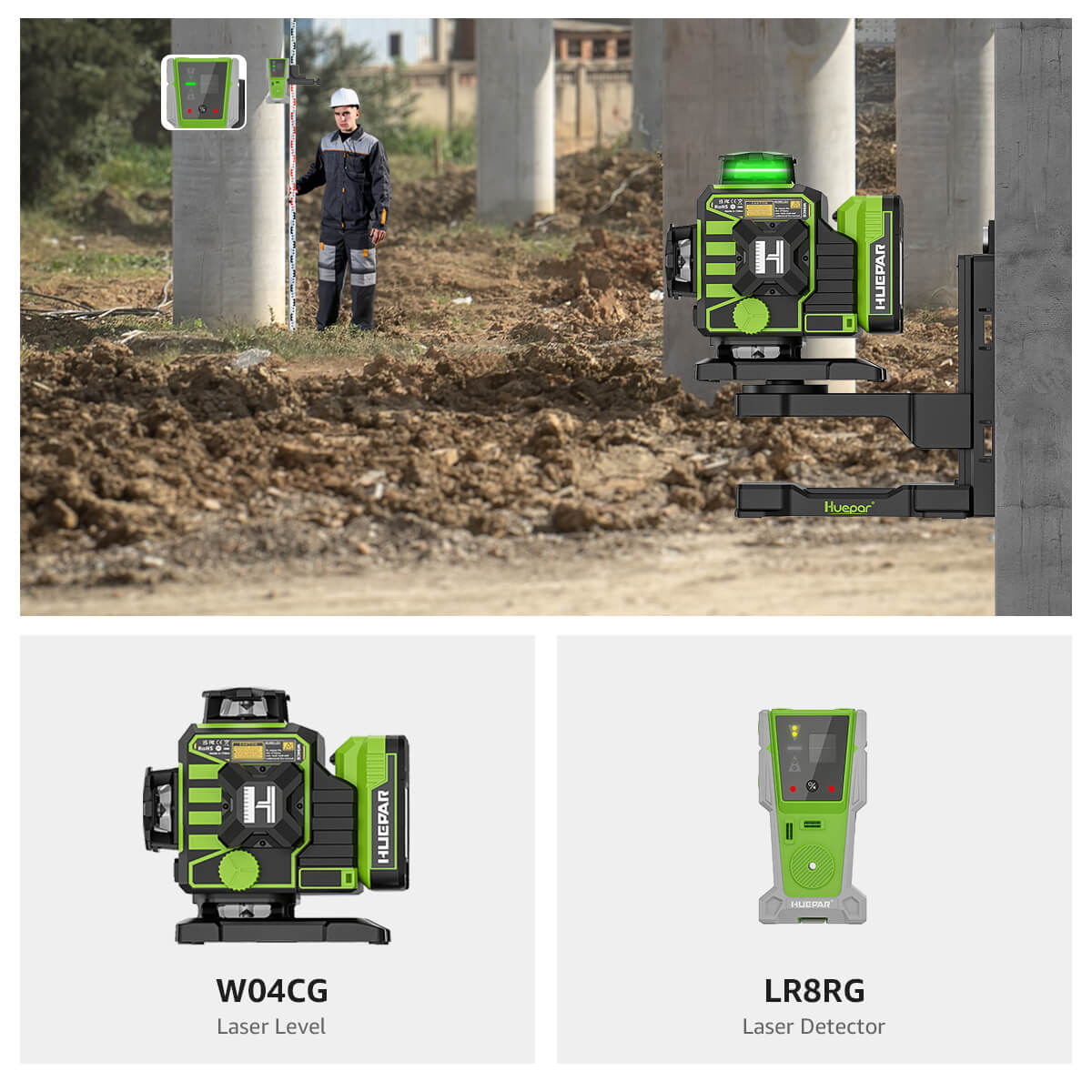 Huepar W04CG Starter-Set