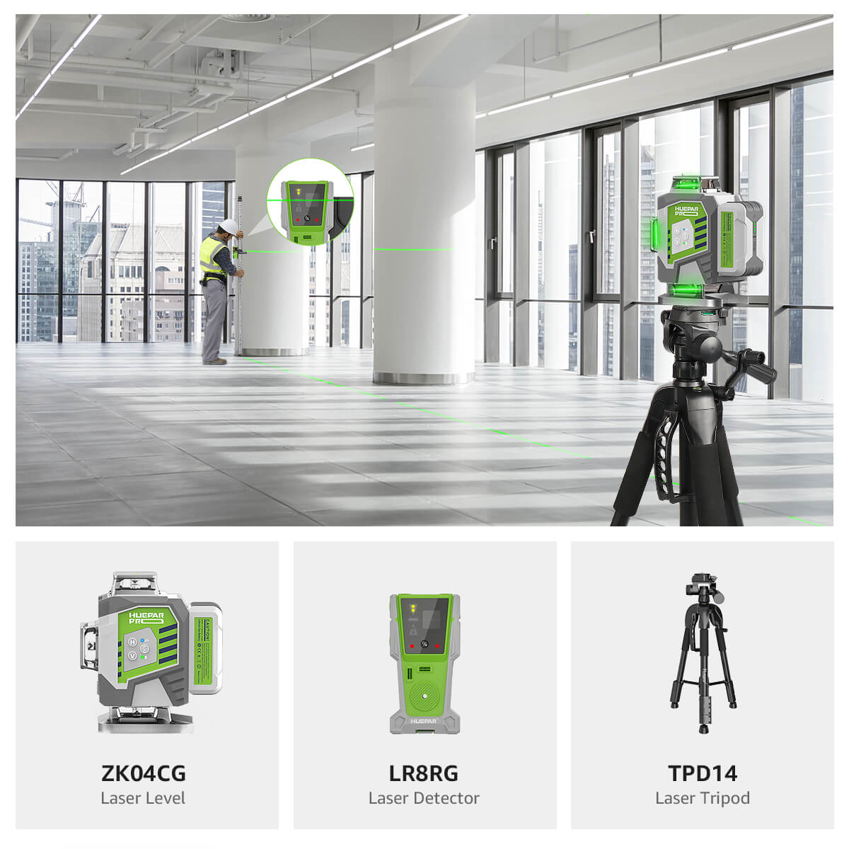 Huepar ZK04CG Advanced-Set