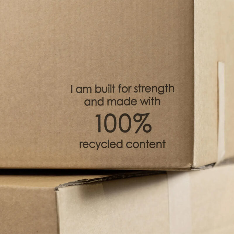 100% recycelbare Verpackung