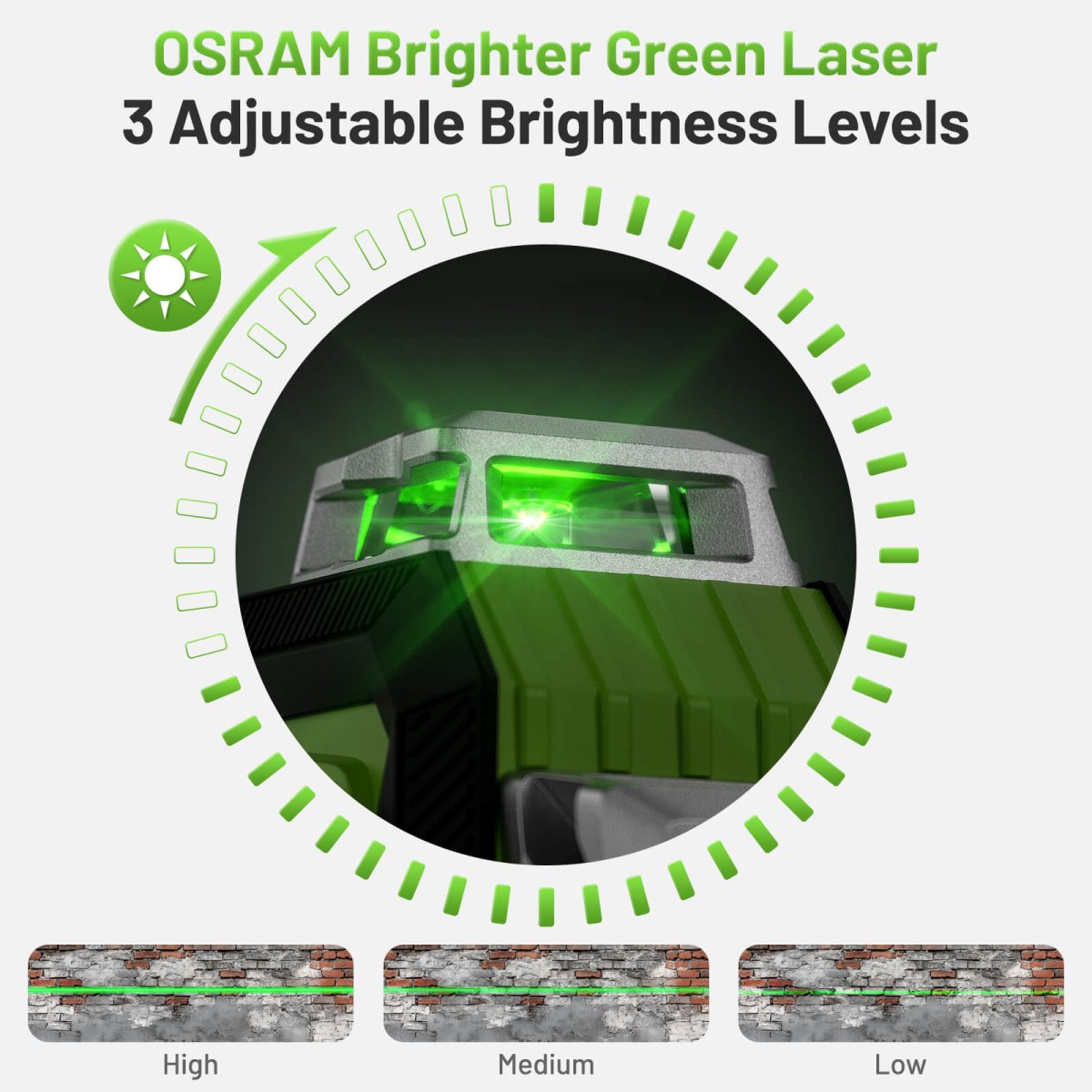 Huepar HX03CG Laserniveau - HUEPAR DE