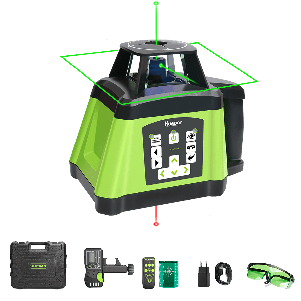 Huepar RL200HVG Rotationslaser - HUEPAR DE