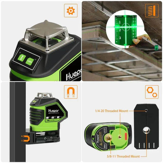 Anwendungen für Lasernivelliergeräte - HUEPAR DE