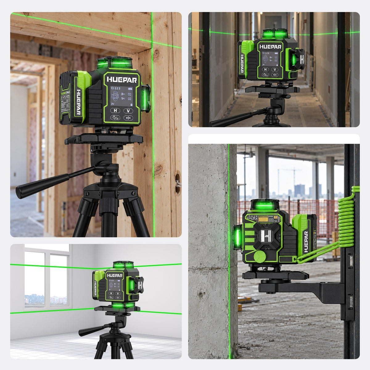 Huepar W04CG Laserniveau