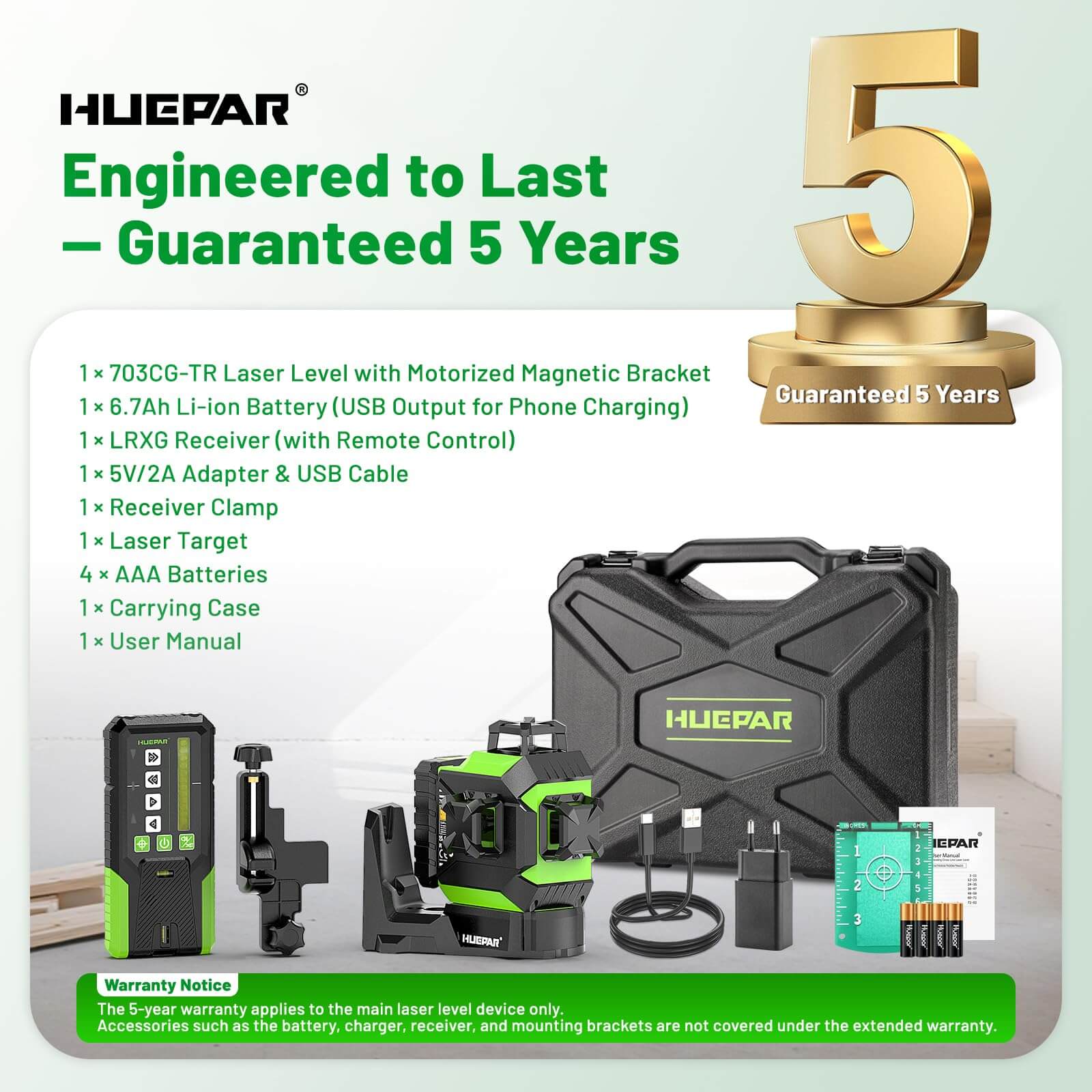 Huepar 703TR Laserniveau