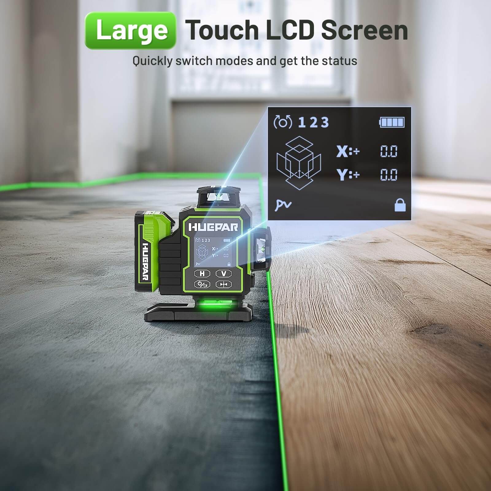 Huepar W04CG Laserniveau