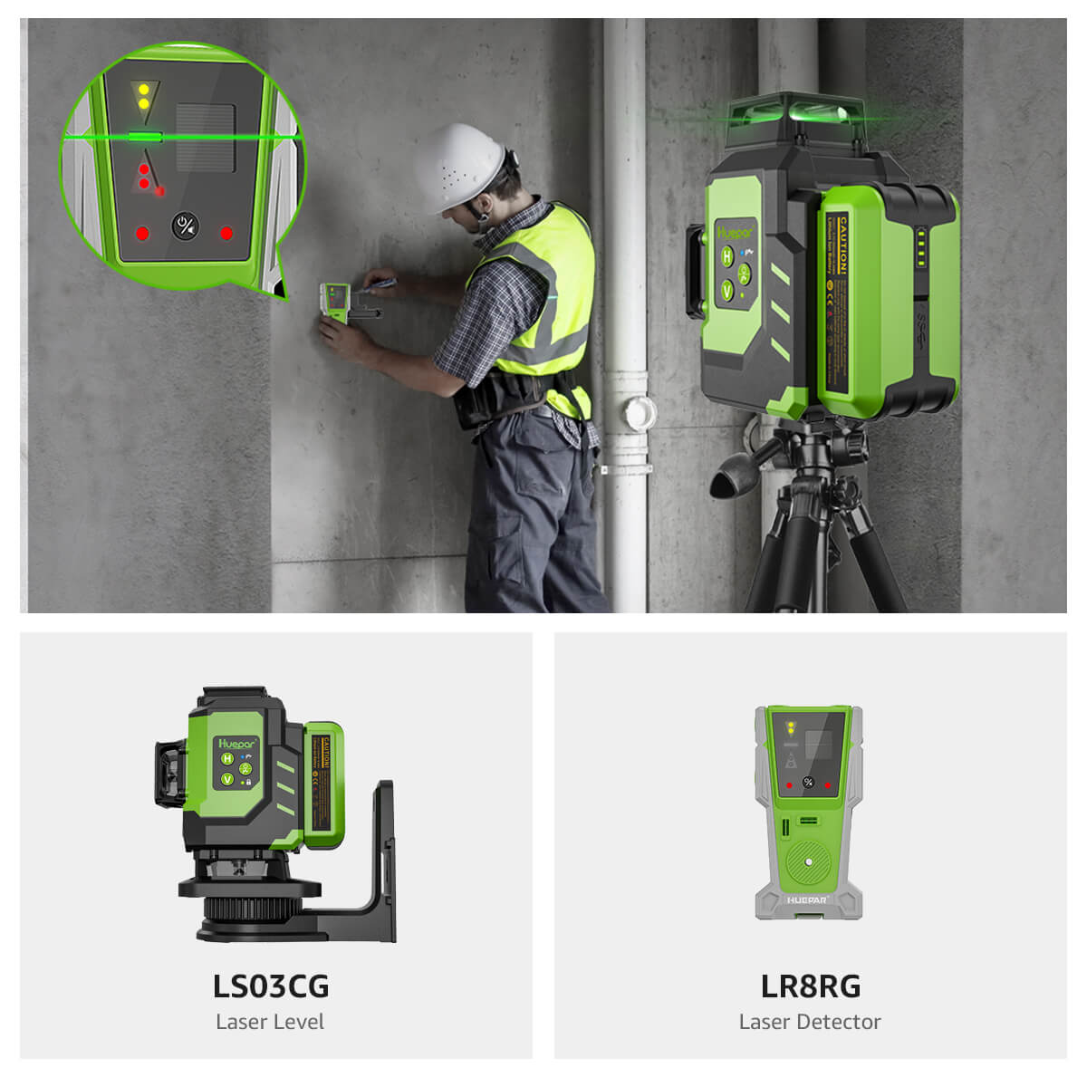 Huepar LS03CG Starter-Set