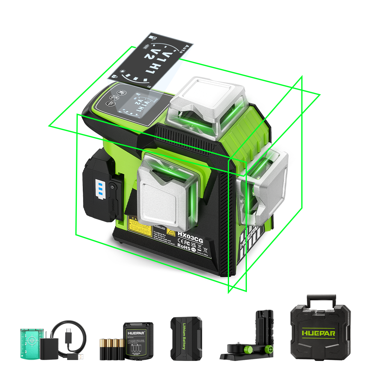 Huepar HX03CG Laserniveau