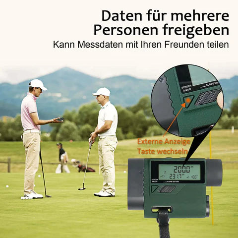 Huepar HLR1000 - 1000M LCD Golf Entfernungsmesser