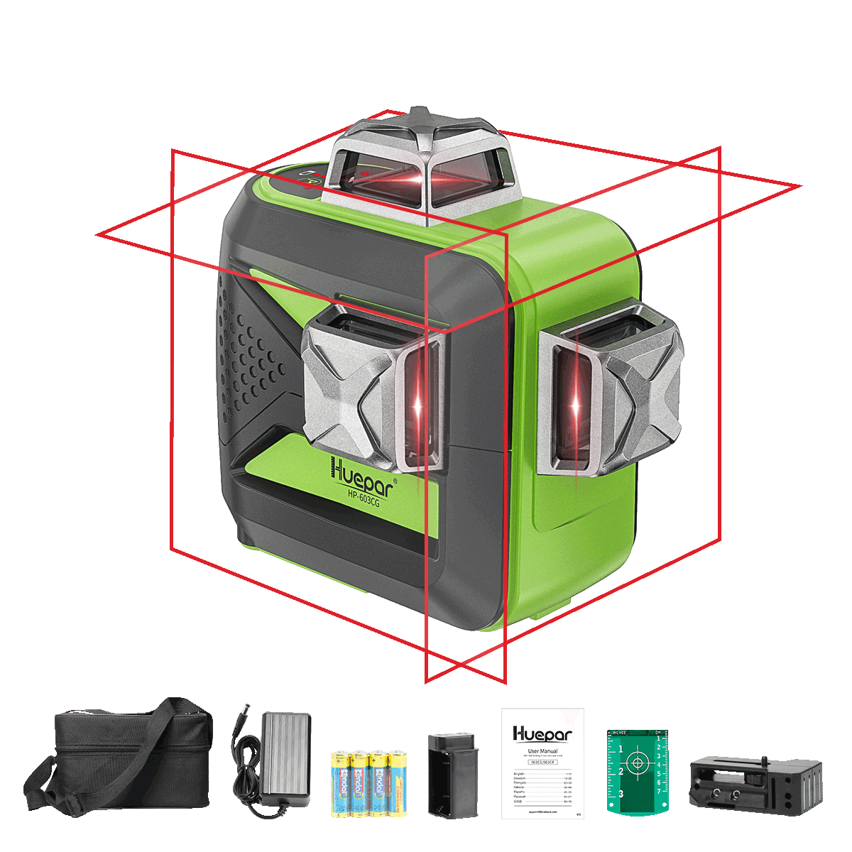 Huepar 603CR Laserniveau - HUEPAR DE