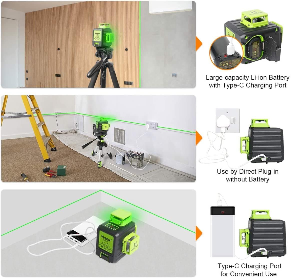 Huepar B03CG Pro Laserniveau - HUEPAR DE