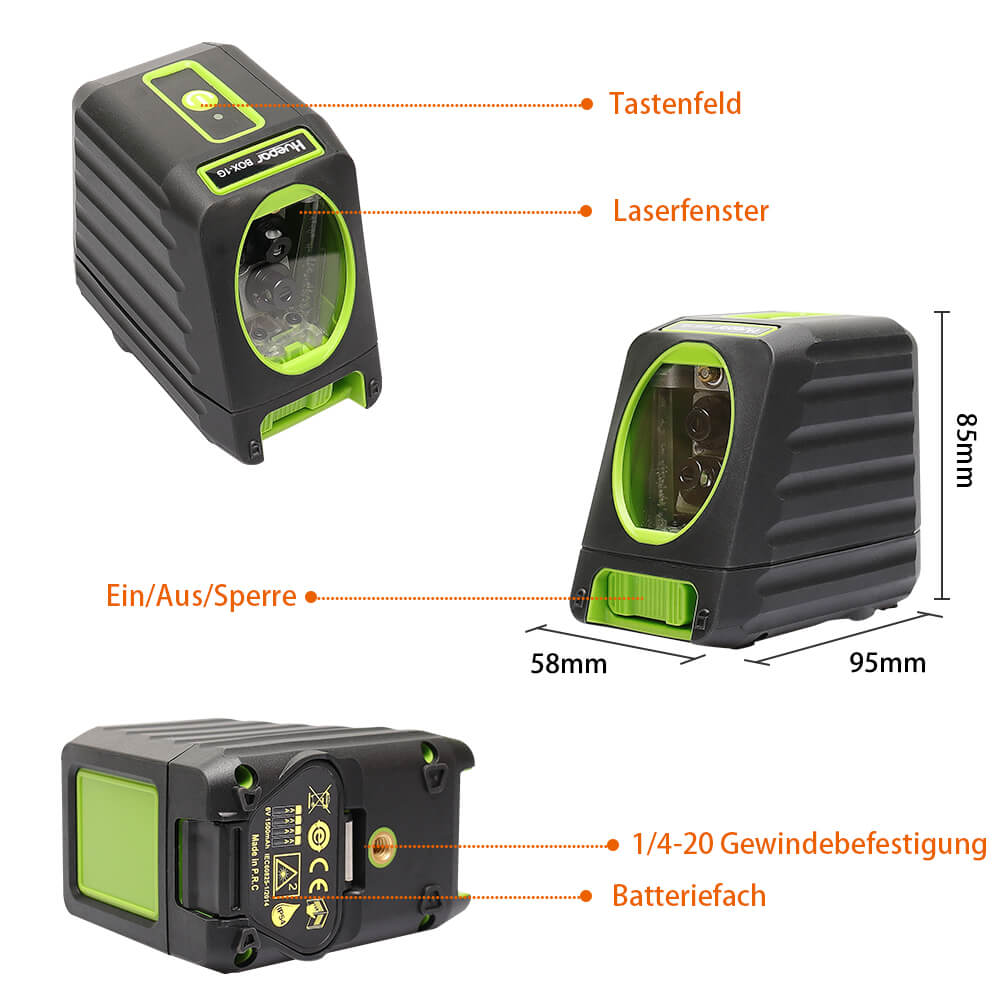 Huepar BOX1G Laserniveau - HUEPAR DE