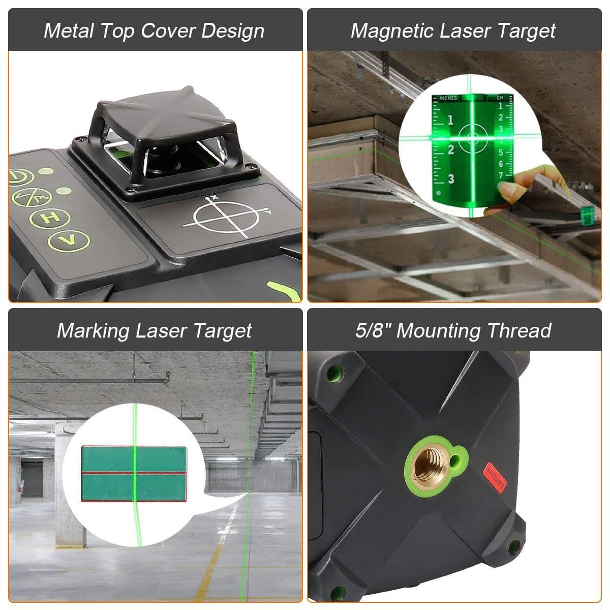 Huepar DT03CG Laserniveau - HUEPAR DE