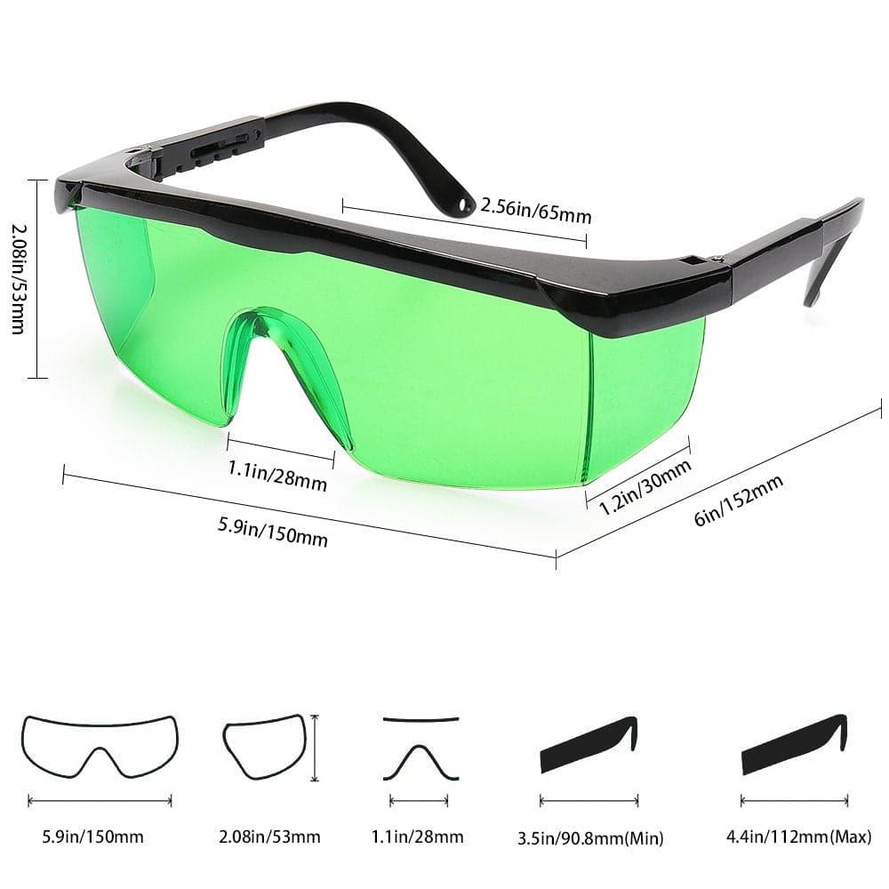 Huepar GL01G - Grün Laserlichtbrille - HUEPAR DE