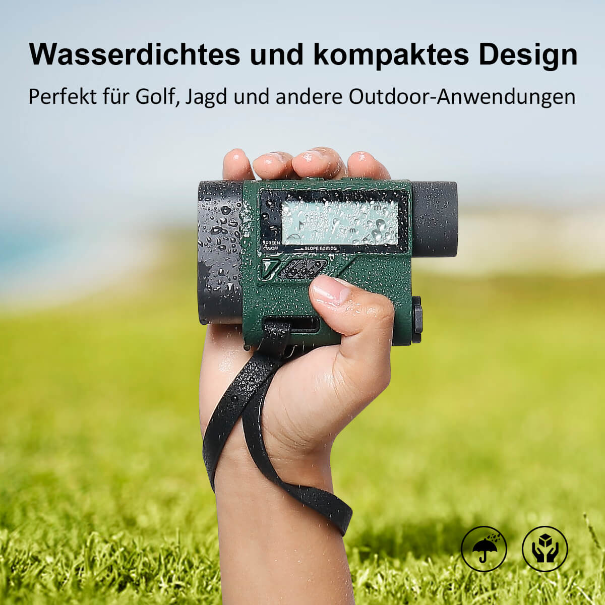 Huepar HLR1000 - 1000M LCD Golf Entfernungsmesser - HUEPAR DE