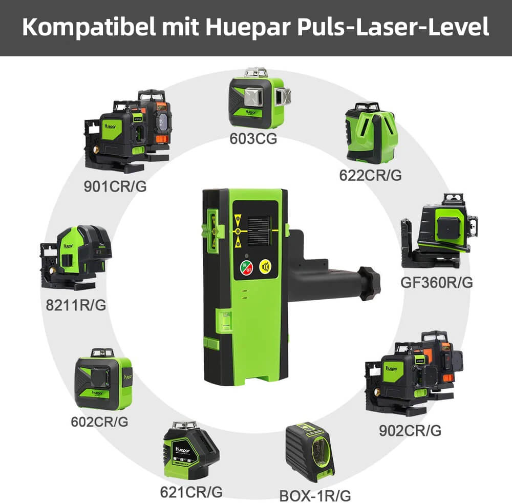 Huepar LR6RG Laserdetektor - HUEPAR DE