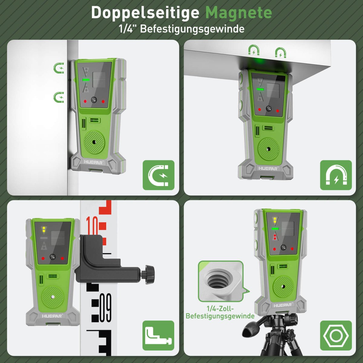 Huepar LR8RG Laserdetektor - HUEPAR DE