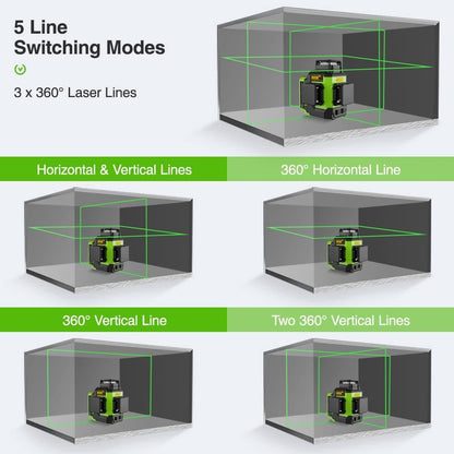 Huepar LS03CG Laserniveau - HUEPAR DE