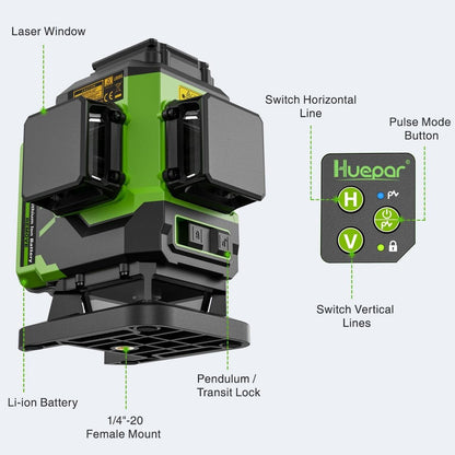 Huepar LS03DG Laserniveau - HUEPAR DE