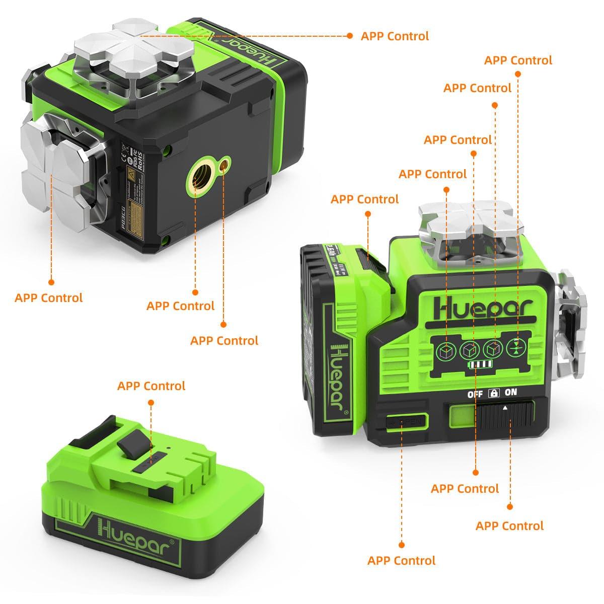 Huepar P03CG Laserniveau - HUEPAR DE