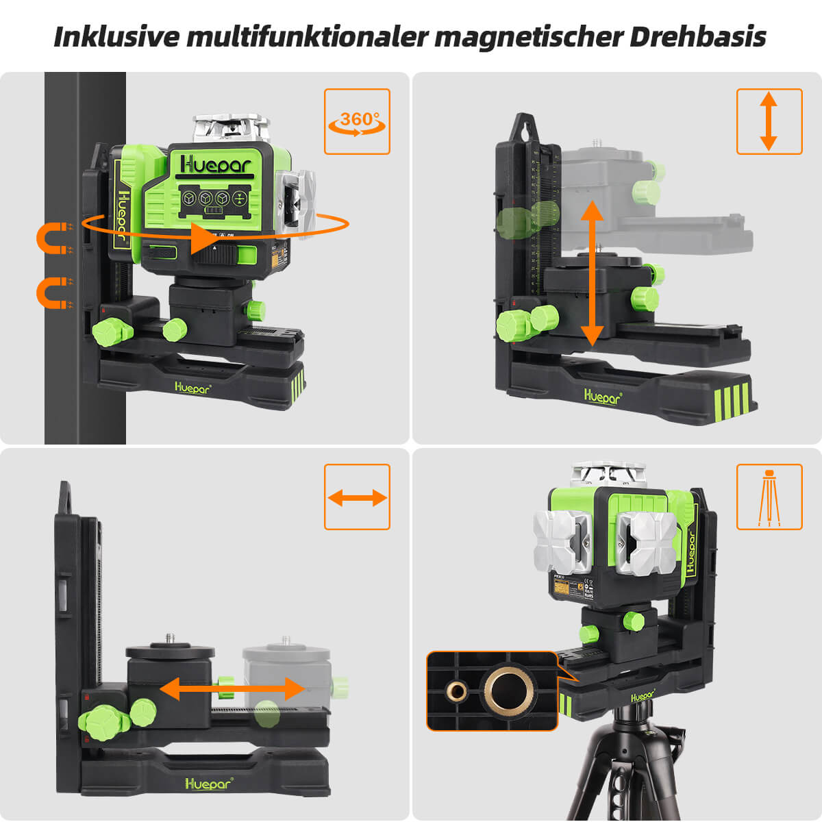 Huepar P03CG Laserniveau - HUEPAR DE