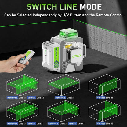 Huepar Pro ZK03CG Laserniveau - HUEPAR DE