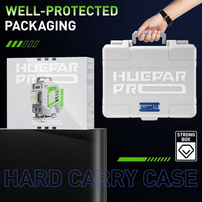 Huepar Pro ZK03CG Laserniveau - HUEPAR DE