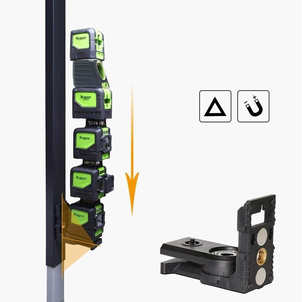 Huepar PV3 - Feinabstimmung Halterung Laser Level Adapter - HUEPAR DE