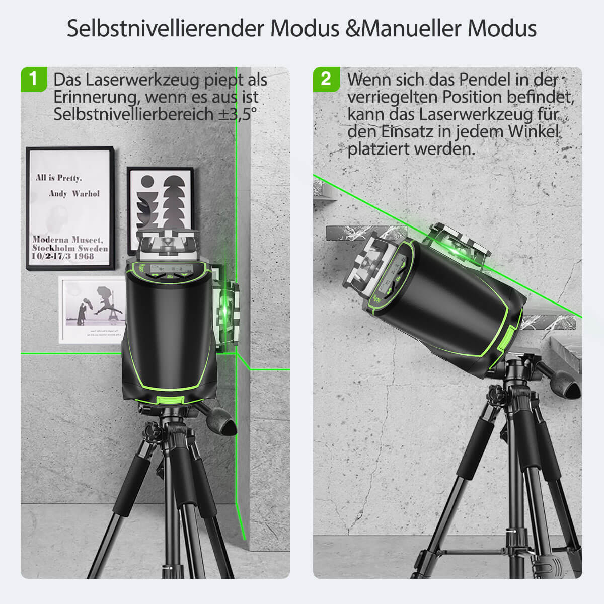 Huepar S04CG Laserniveau - HUEPAR DE