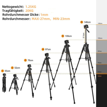 Huepar TPD14 - 143 cm/56" Stativ für Kreuzlinienlaser - HUEPAR DE